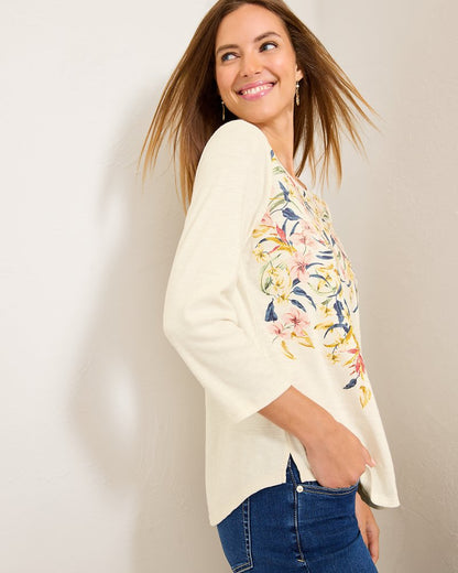 Tommy Bahama Ashby Isles Flora Amora 3/4-Sleeve T-Shirt