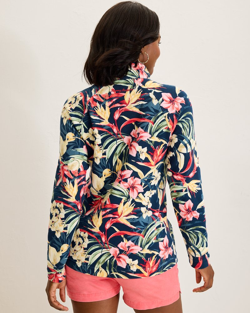 Tommy Bahama Aruba Flora Amora Half-Zip Sweatshirt