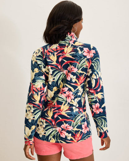 Tommy Bahama Aruba Flora Amora Half-Zip Sweatshirt