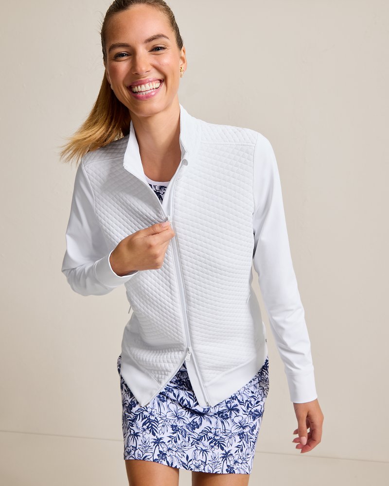 Tommy Bahama Aubrey Quilted Hybrid Jacket