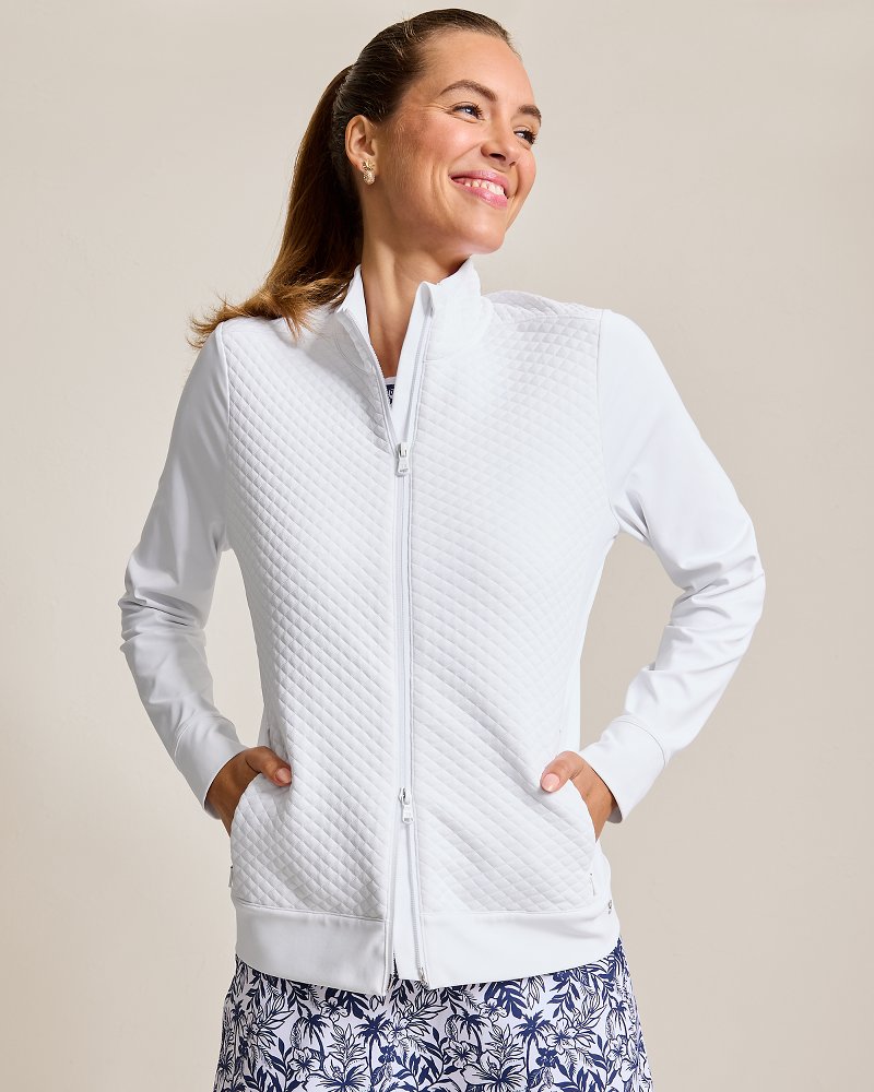 Tommy Bahama Aubrey Quilted Hybrid Jacket