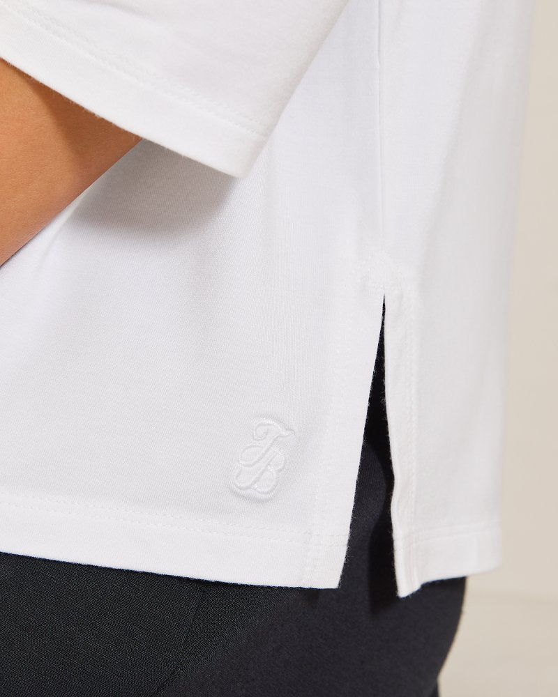 Tommy Bahama Kona Isles 3/4-Sleeve Boat-Neck Top