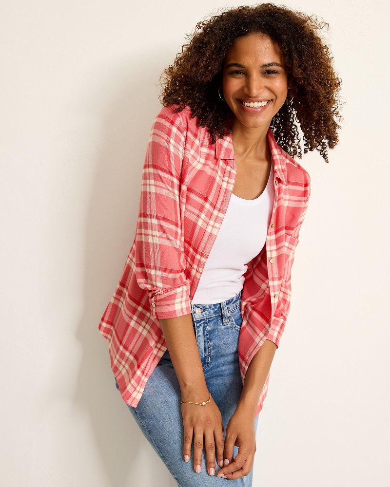 Tommy Bahama Seabed Sands Flannel Shirt