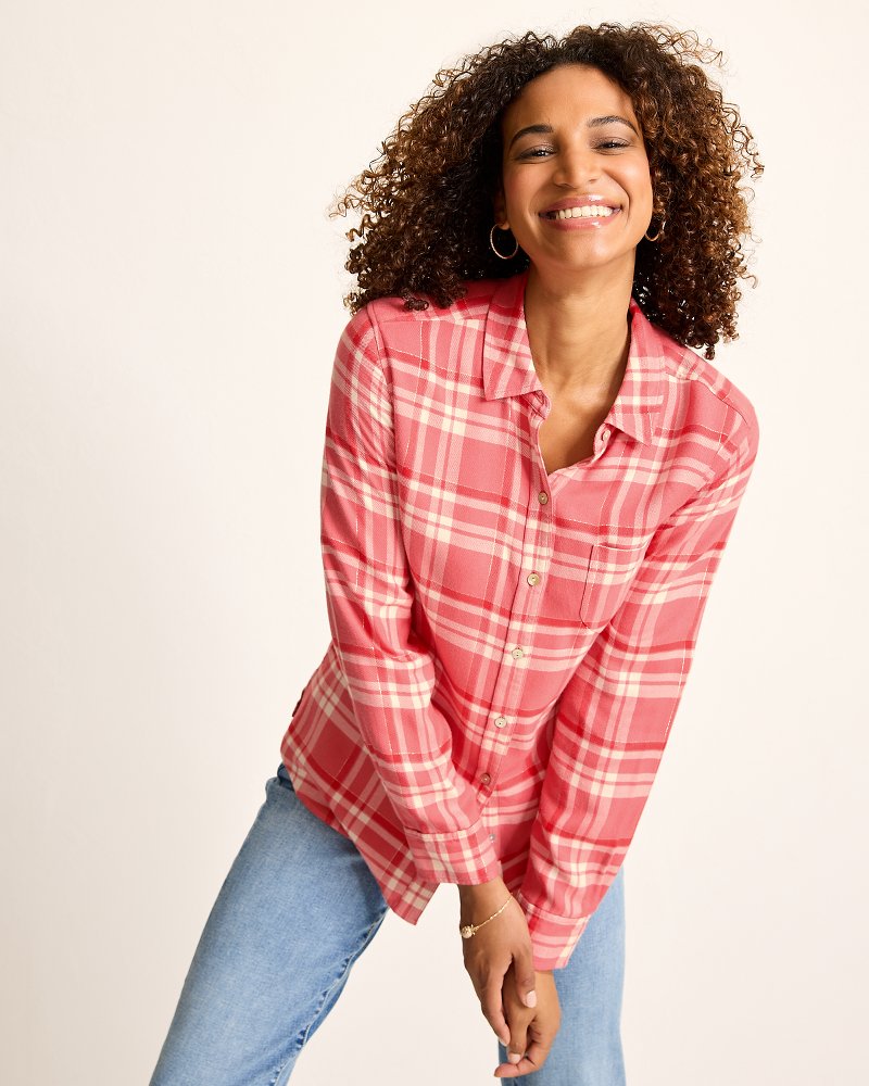 Tommy Bahama Seabed Sands Flannel Shirt