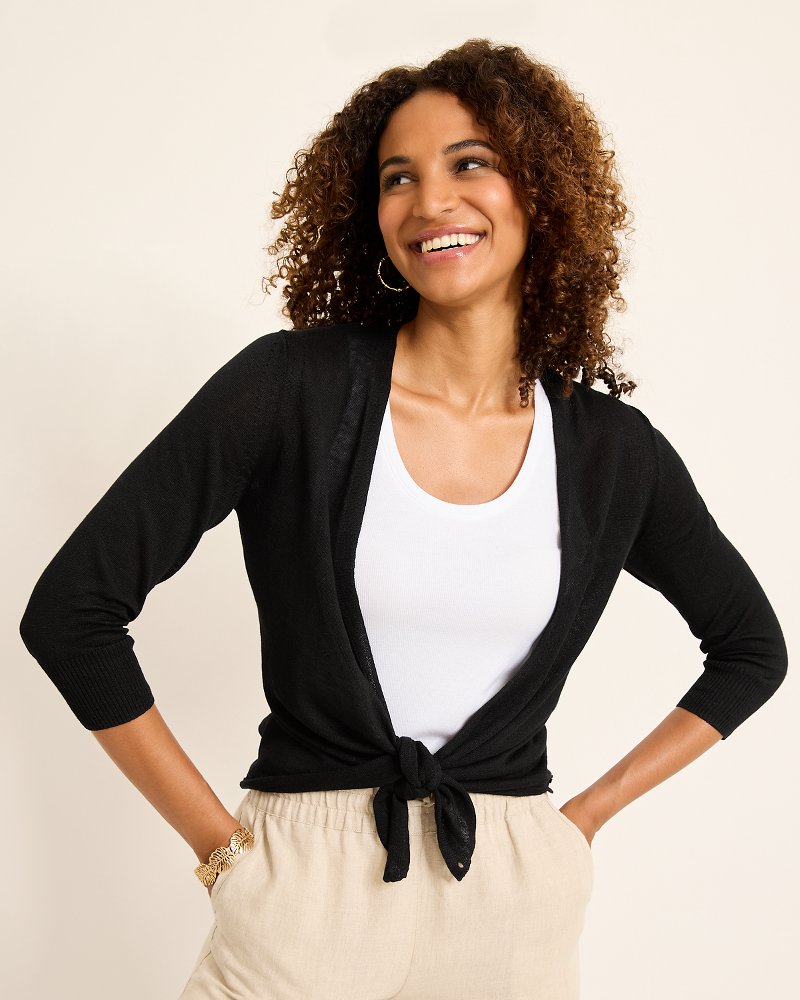Tommy Bahama Addison Linen-Blend Cardigan