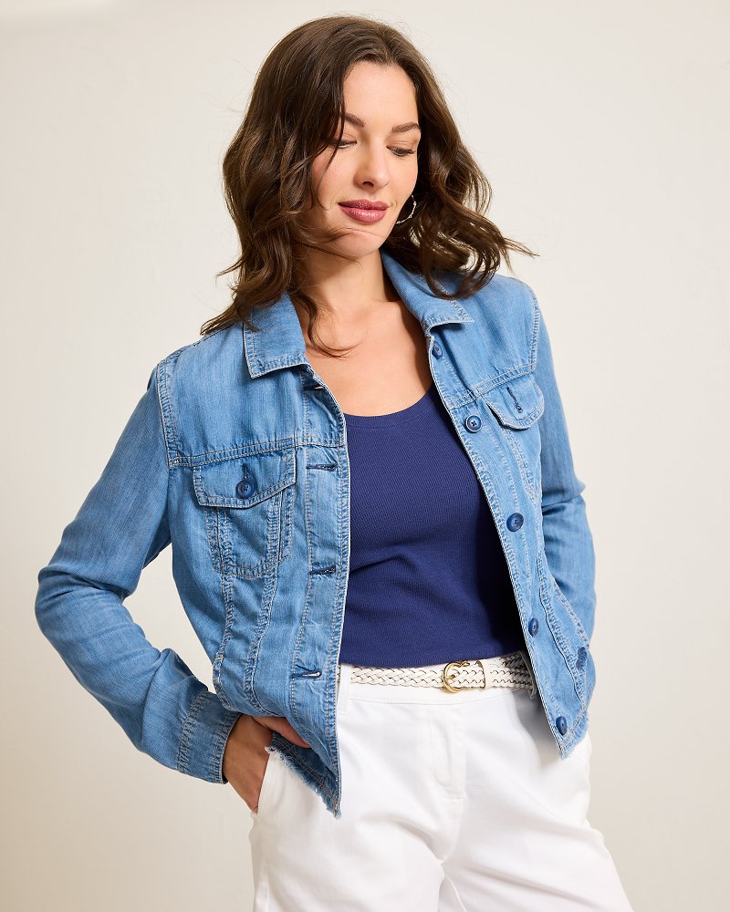 Tommy Bahama Chambray O'lei Jacket