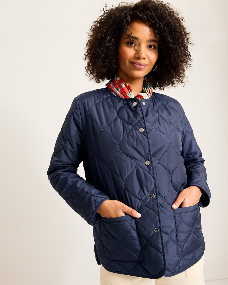 Tommy Bahama Quilted Liner Jacket