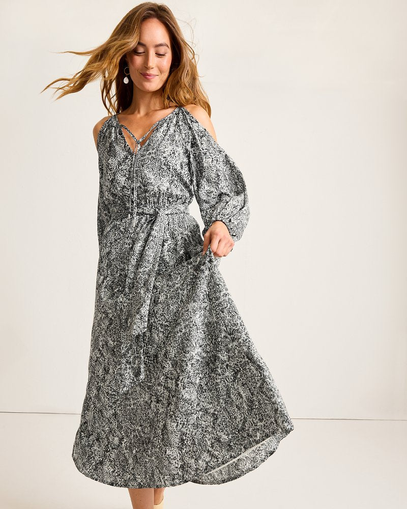 Tommy Bahama Playa Python Maxi Dress