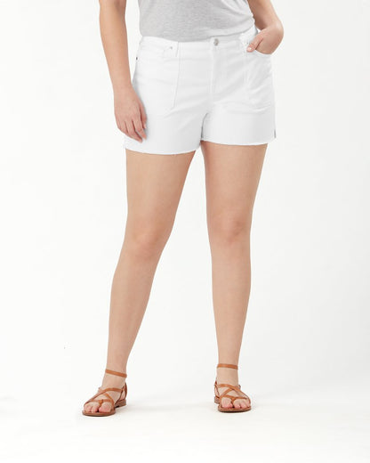 Tommy Bahama Ella Twill 4-Inch High-Rise Utility Shorts