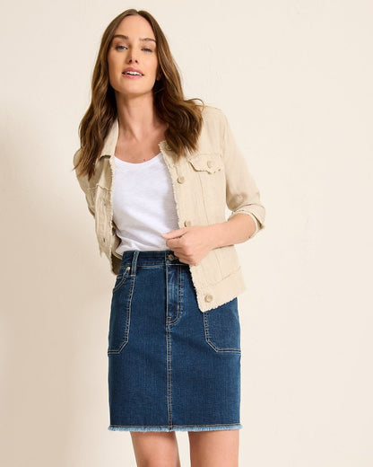 Tommy Bahama Utility Denim Skirt