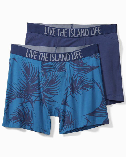 Tommy Bahama Cotton-Modal Boxer Briefs - 2-Pack