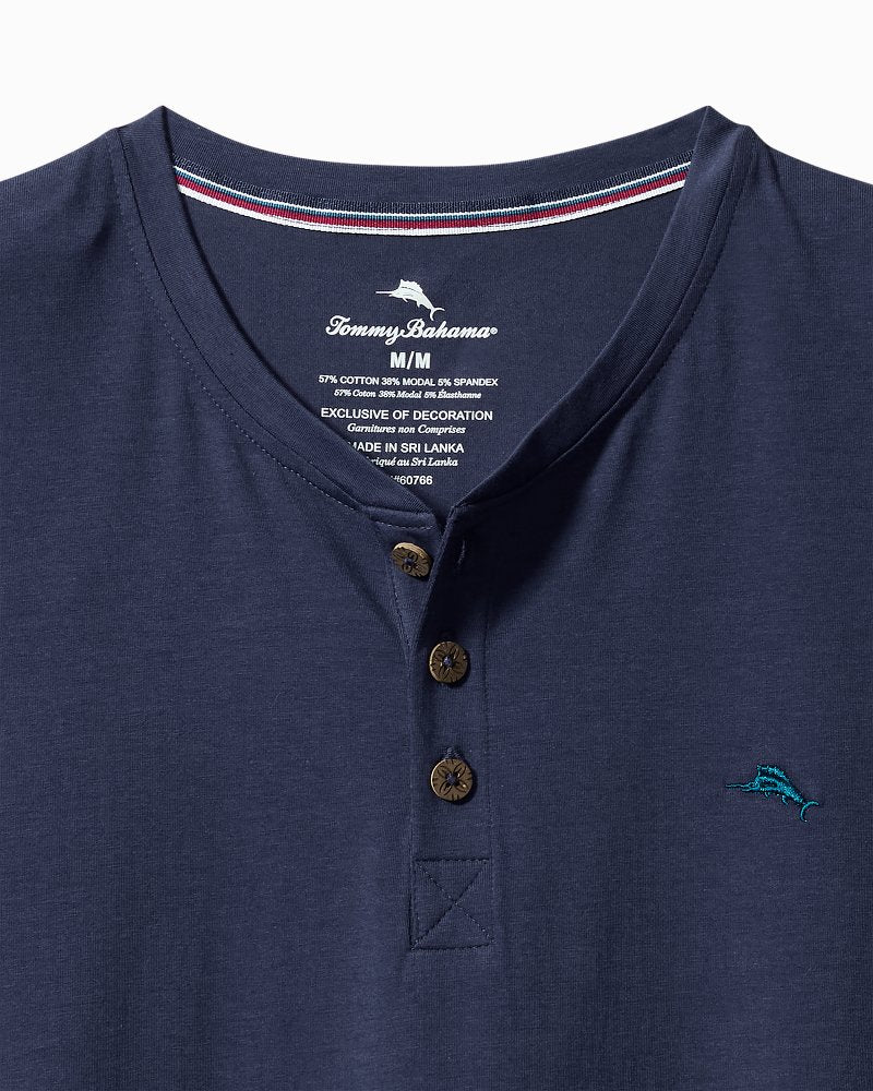 Tommy Bahama Big & Tall Jersey Short-Sleeve Henley