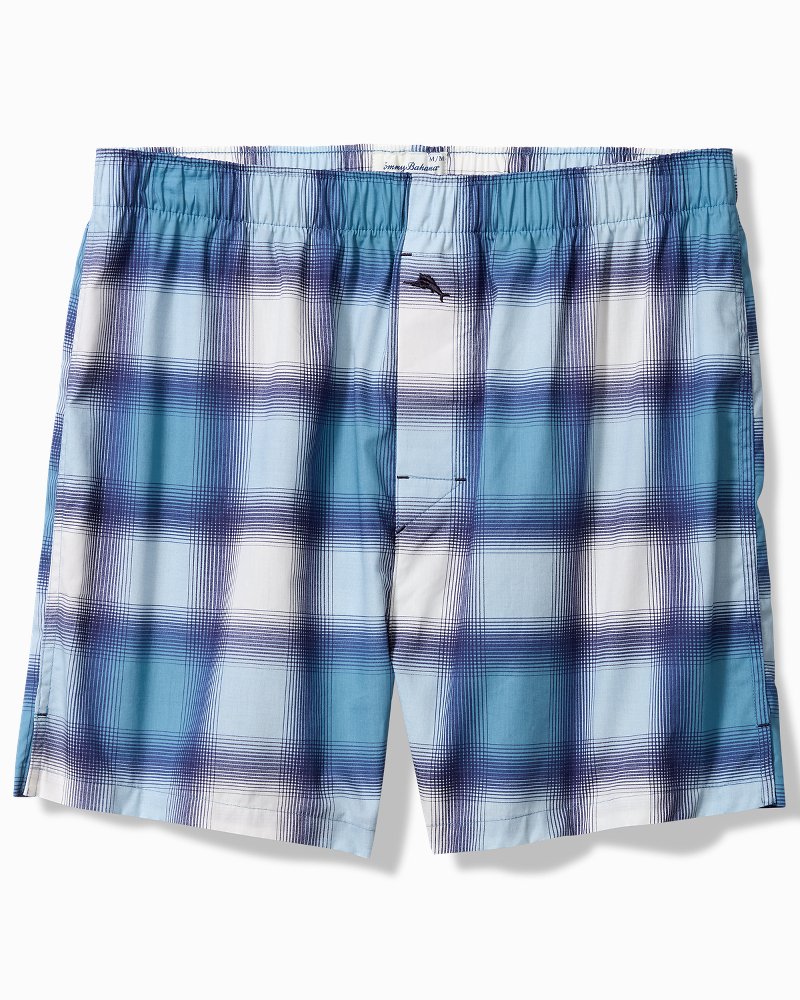 Tommy Bahama Big & Tall Woven Marlin Print Boxers