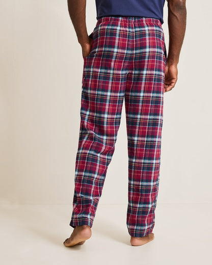 Tommy Bahama Big & Tall Flannel Plaid Pajama Pants