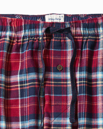 Tommy Bahama Big & Tall Flannel Plaid Pajama Pants
