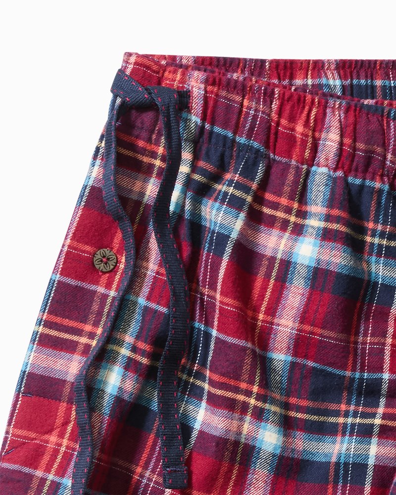 Tommy Bahama Big & Tall Flannel Long Sleeve & Pants Pajama Set