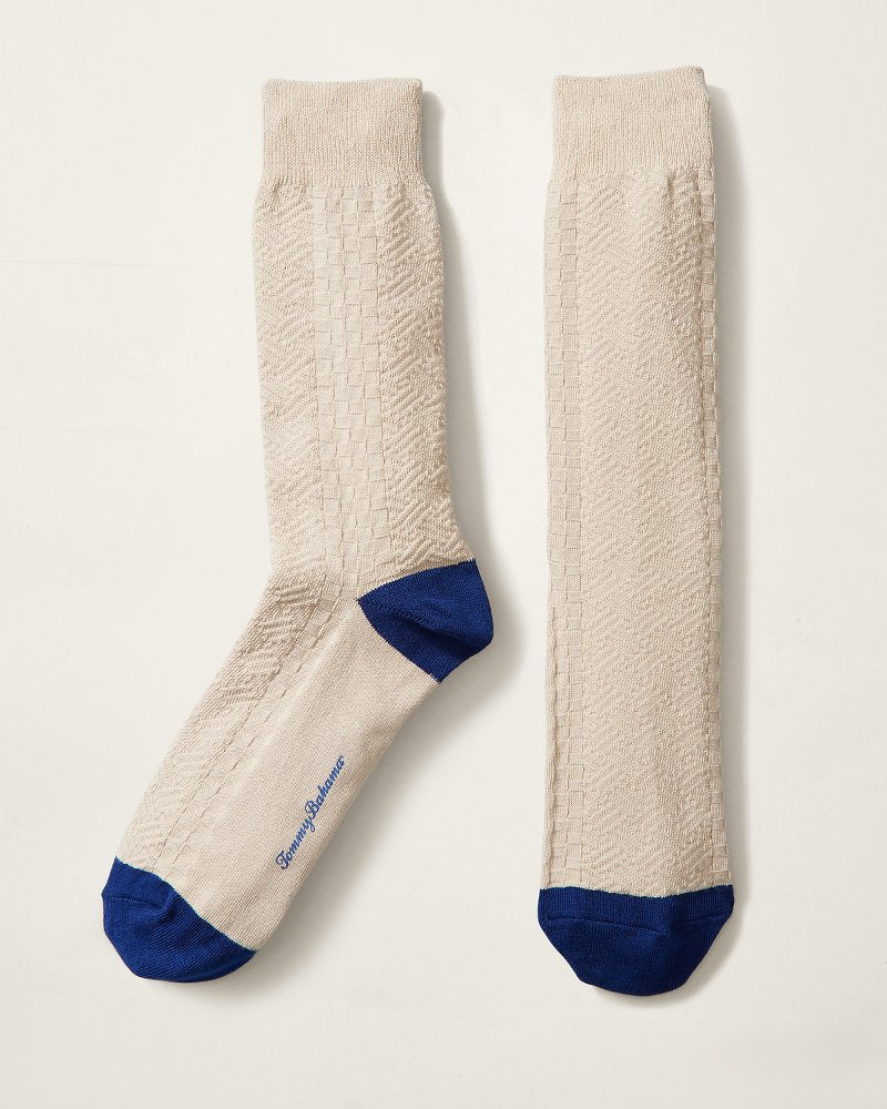 Tommy Bahama Lauhala Weave Socks