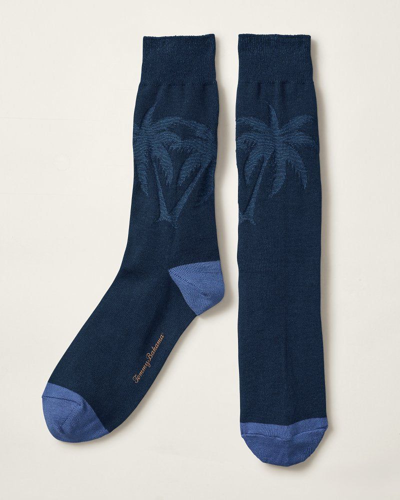 Tommy Bahama Reflection Texture Palm Socks