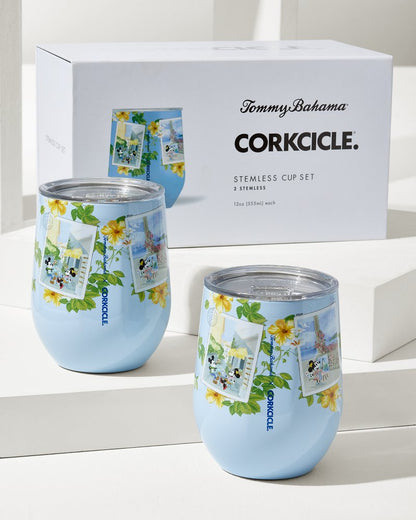 Tommy Bahama Disney x Corkcicle Stemless 12-oz. Wine Cups - Set of 2