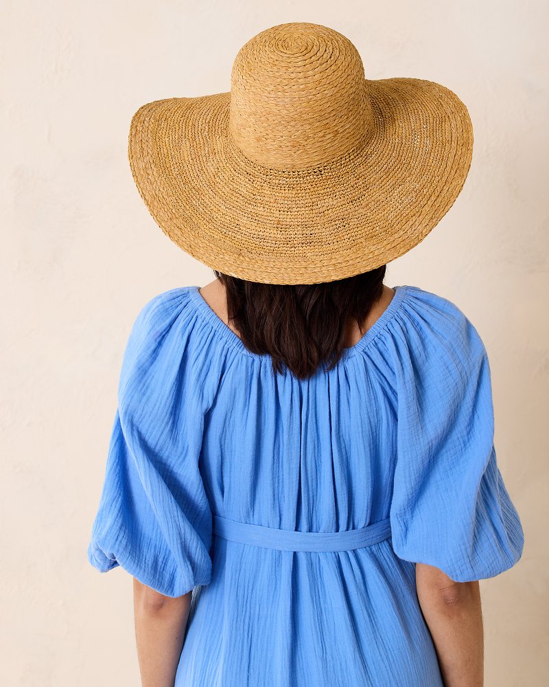Tommy Bahama Raffia Braided Floppy Hat