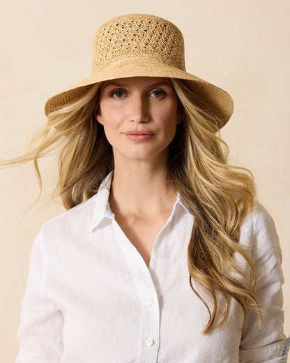 Tommy Bahama Braided Brim Sun Hat