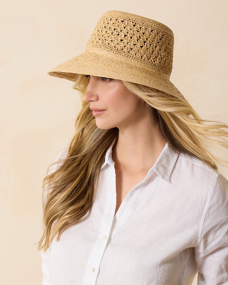 Tommy Bahama Braided Brim Sun Hat