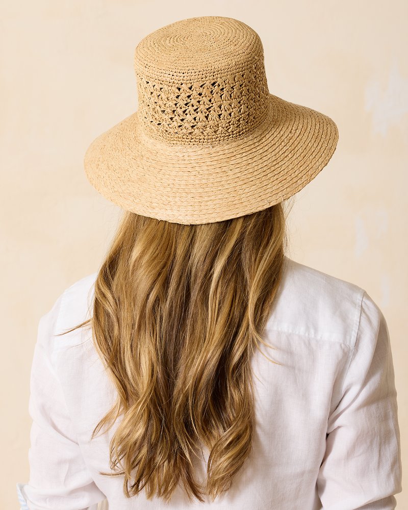 Tommy Bahama Braided Brim Sun Hat