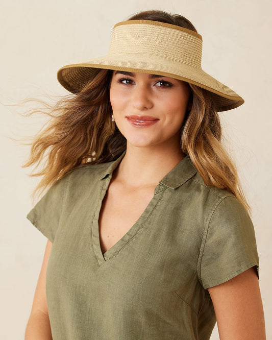 Tommy Bahama Packable Ultra-Braid Visor