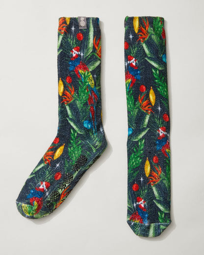Tommy Bahama Island Soft® Holiday Parrot Socks