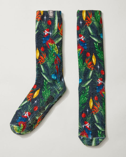 Tommy Bahama Island Soft® Holiday Parrot Socks