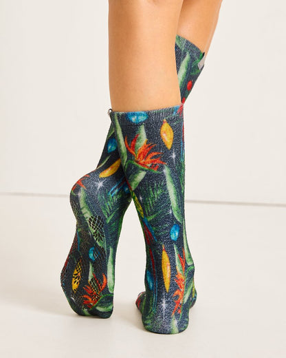 Tommy Bahama Island Soft® Holiday Parrot Socks