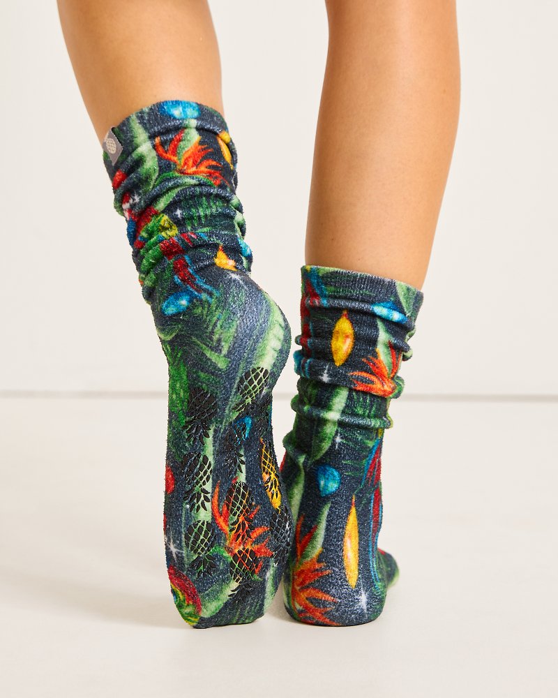 Tommy Bahama Island Soft® Holiday Parrot Socks
