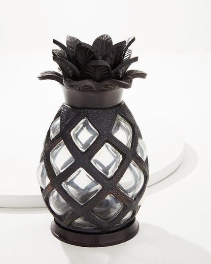Tommy Bahama Large Glass Pineapple Votive Holder