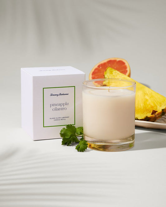 Tommy Bahama Island Glow Luminary Candle Refill - Pineapple Cilantro