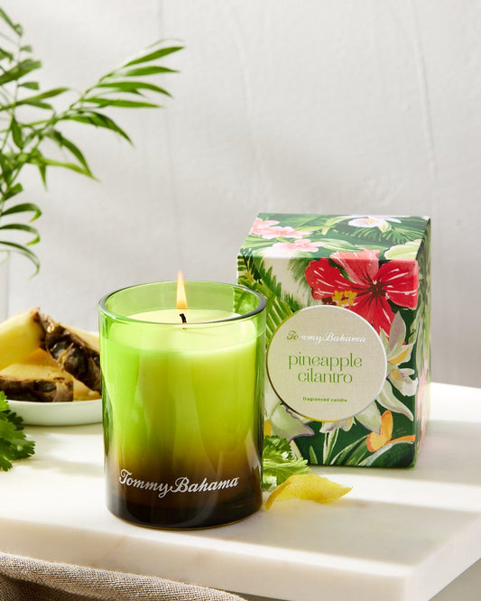 Tommy Bahama Pineapple Cilantro 7.5-oz. Boxed Poured Candle