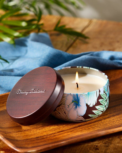 Tommy Bahama Coconut Oasis Travel Candle Tin