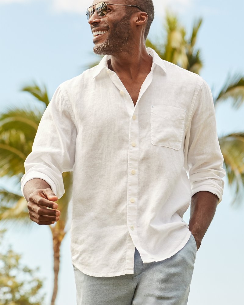 Tommy Bahama Sea Glass Breezer Linen Shirt