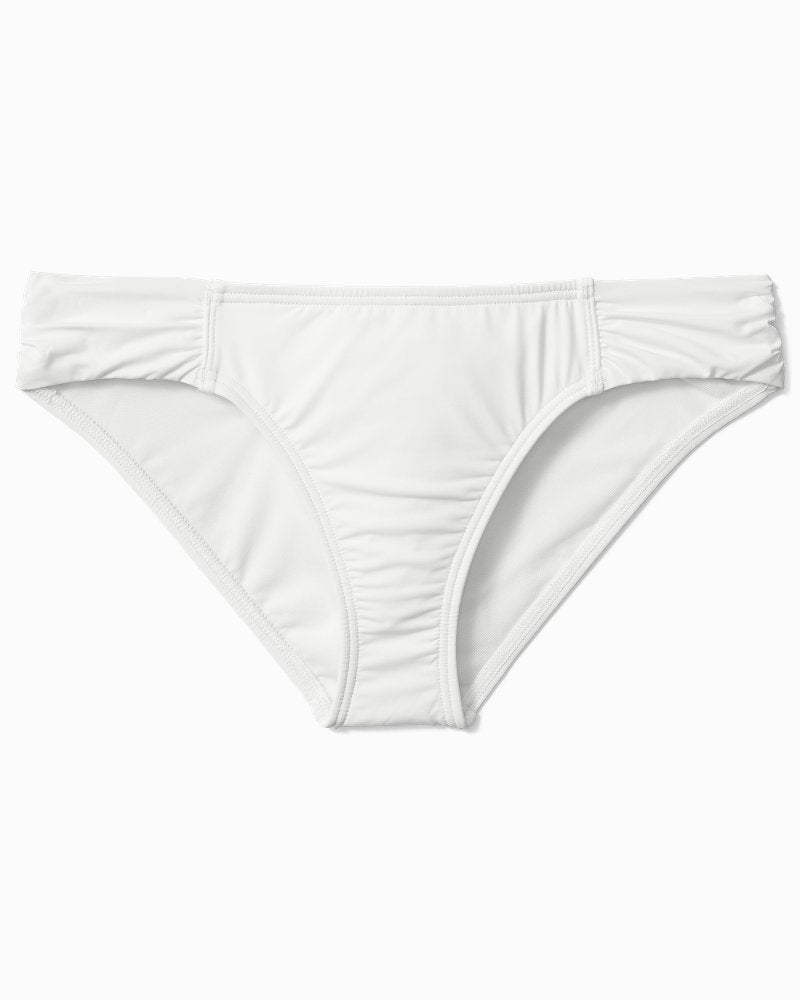 Tommy Bahama Pearl Shirred Hipster Bikini Bottoms