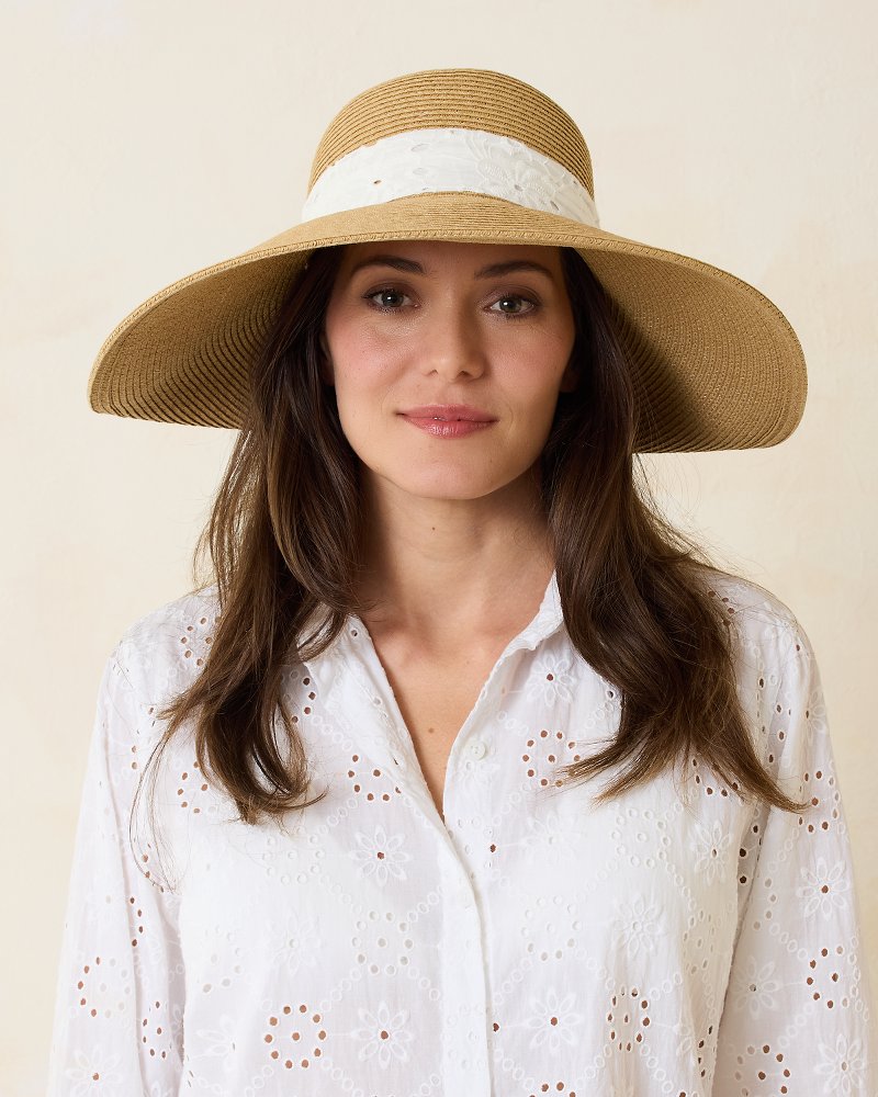 Tommy Bahama Ultra-Braid Bow Sun Hat