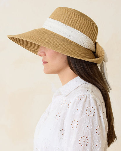 Tommy Bahama Ultra-Braid Bow Sun Hat
