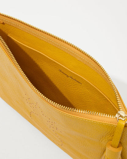 Tommy Bahama Tommy Bahama Perforated Leather Pouch