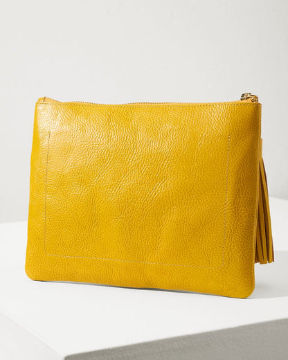 Tommy Bahama Tommy Bahama Perforated Leather Pouch